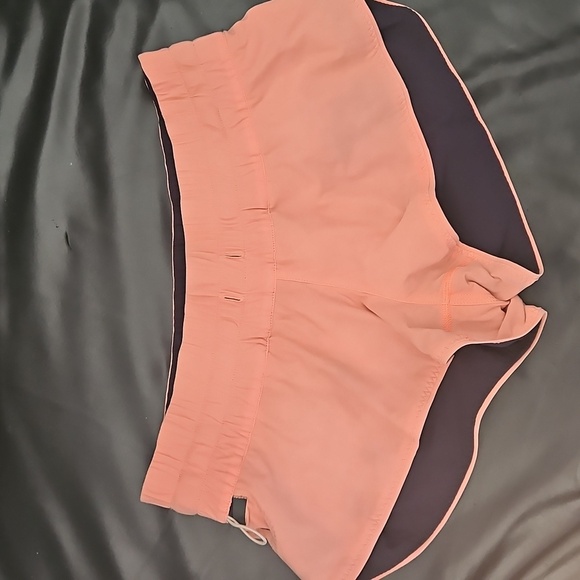 Lululemon Run Times Shorts Double Sided Pink/gray Shorts Size 4 - Picture 4 of 6